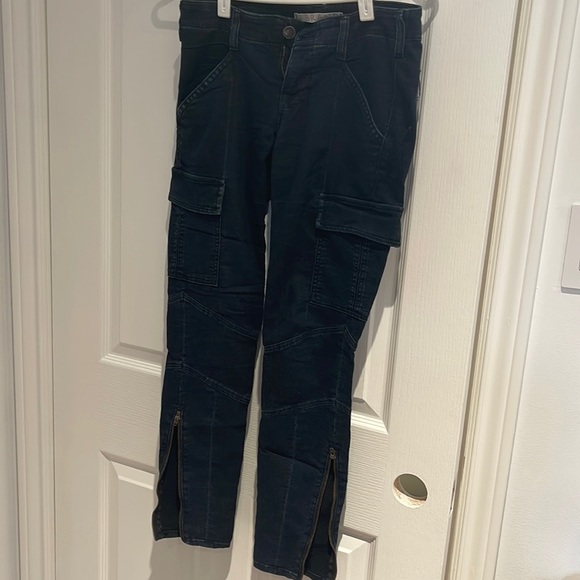 J Brand Blue cargo pants jeans - Picture 1 of 4